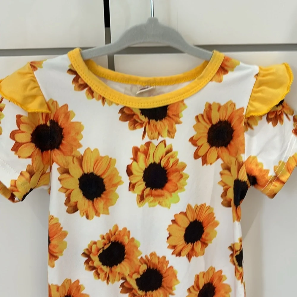 Baby coverall 🌻 & headband - Picture 3 of 5